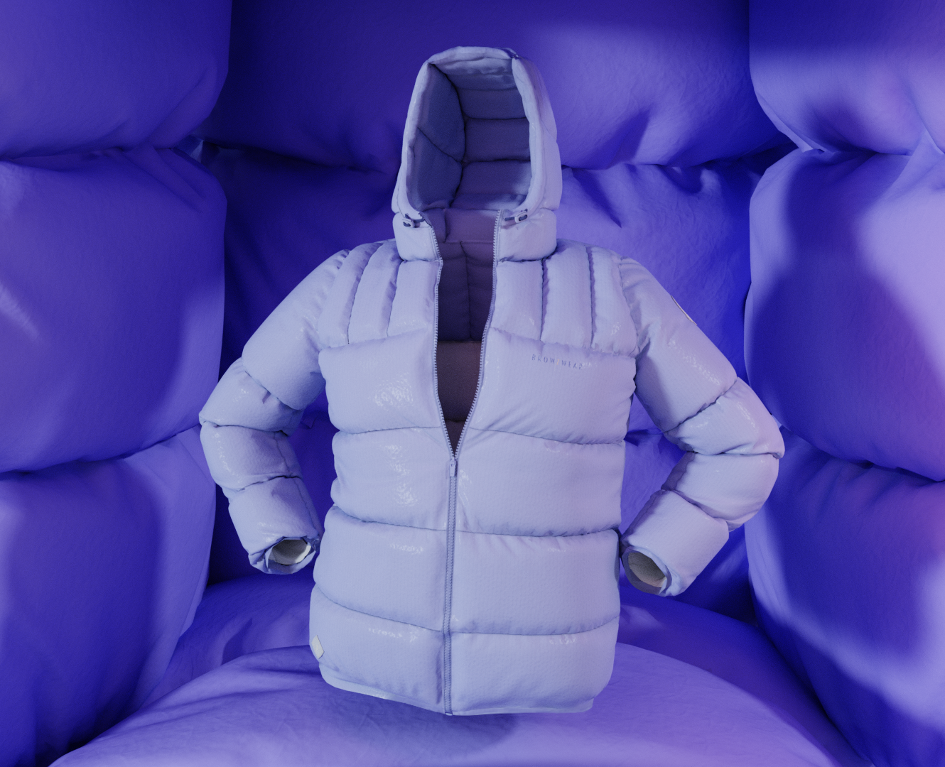 Vstitcher Creating a Puffy Jacket in 3D Clothing Design Software, VStitcher